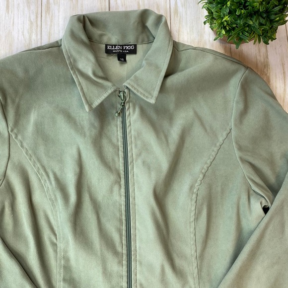 Ellen Fog Green Jacket - Picture 7 of 16